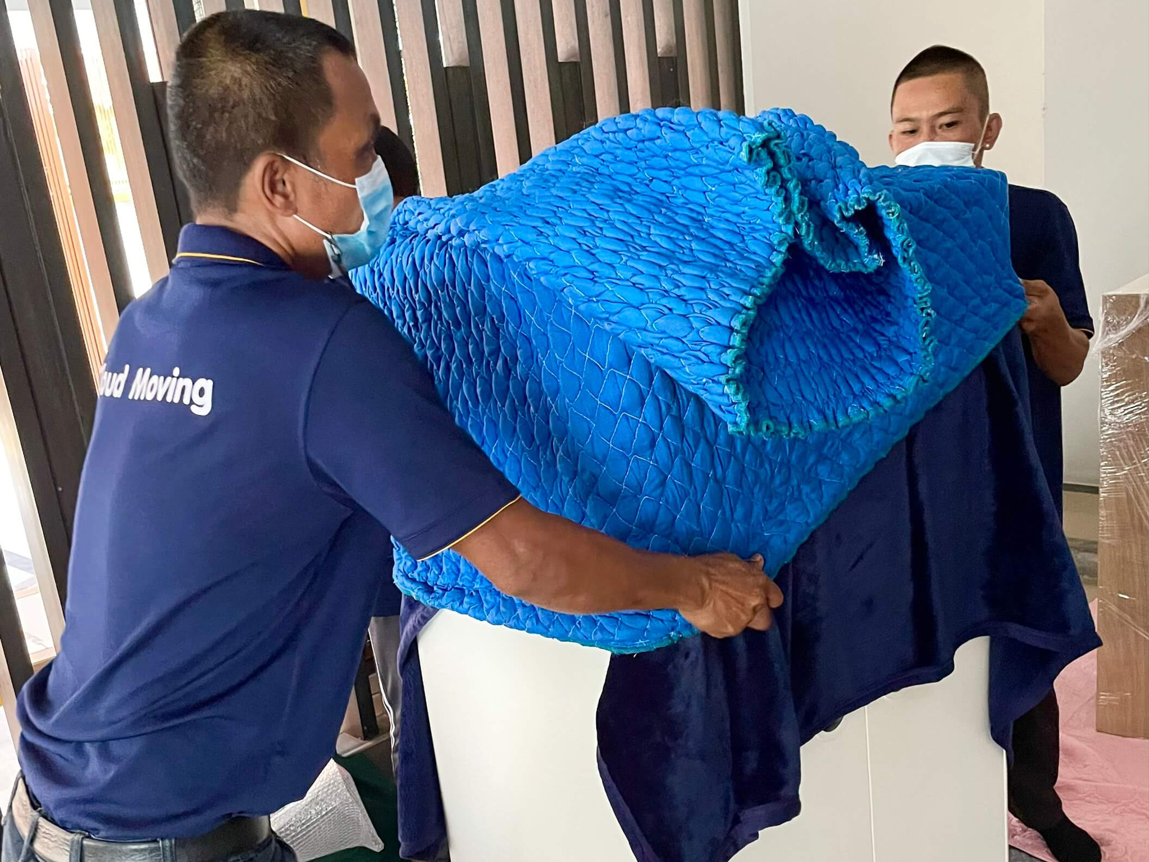 丁寧なパッキング